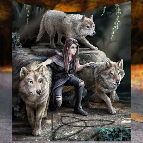 Power of Three Throw - Anne Stokes