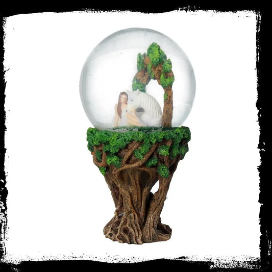 Pure Heart Snow Globe - Anne Stokes