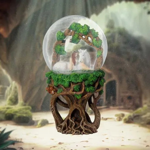 Pure Heart Snow Globe - Anne Stokes