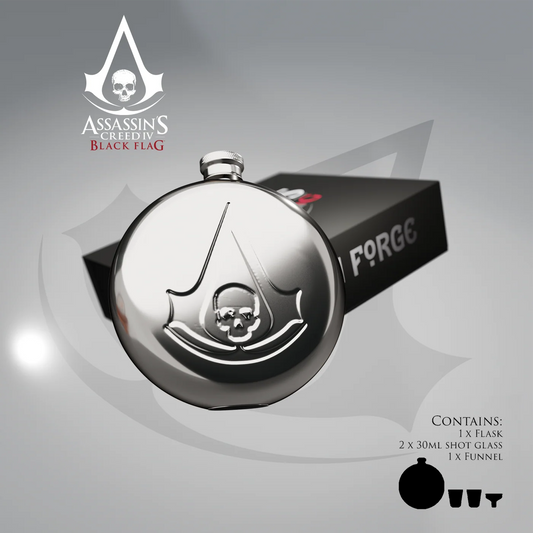 Assassin's Creed Black Flag Hipflask