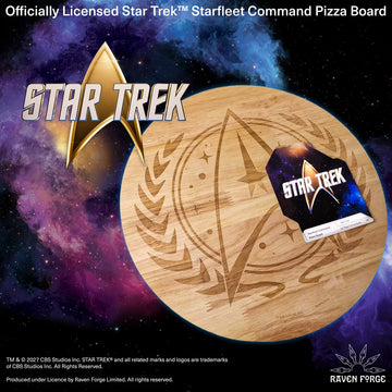 Star Trek Starfleet Command Pizza Board
