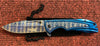 RainBlue Blue Lock Knife