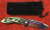 RainBow Green Lock Knife