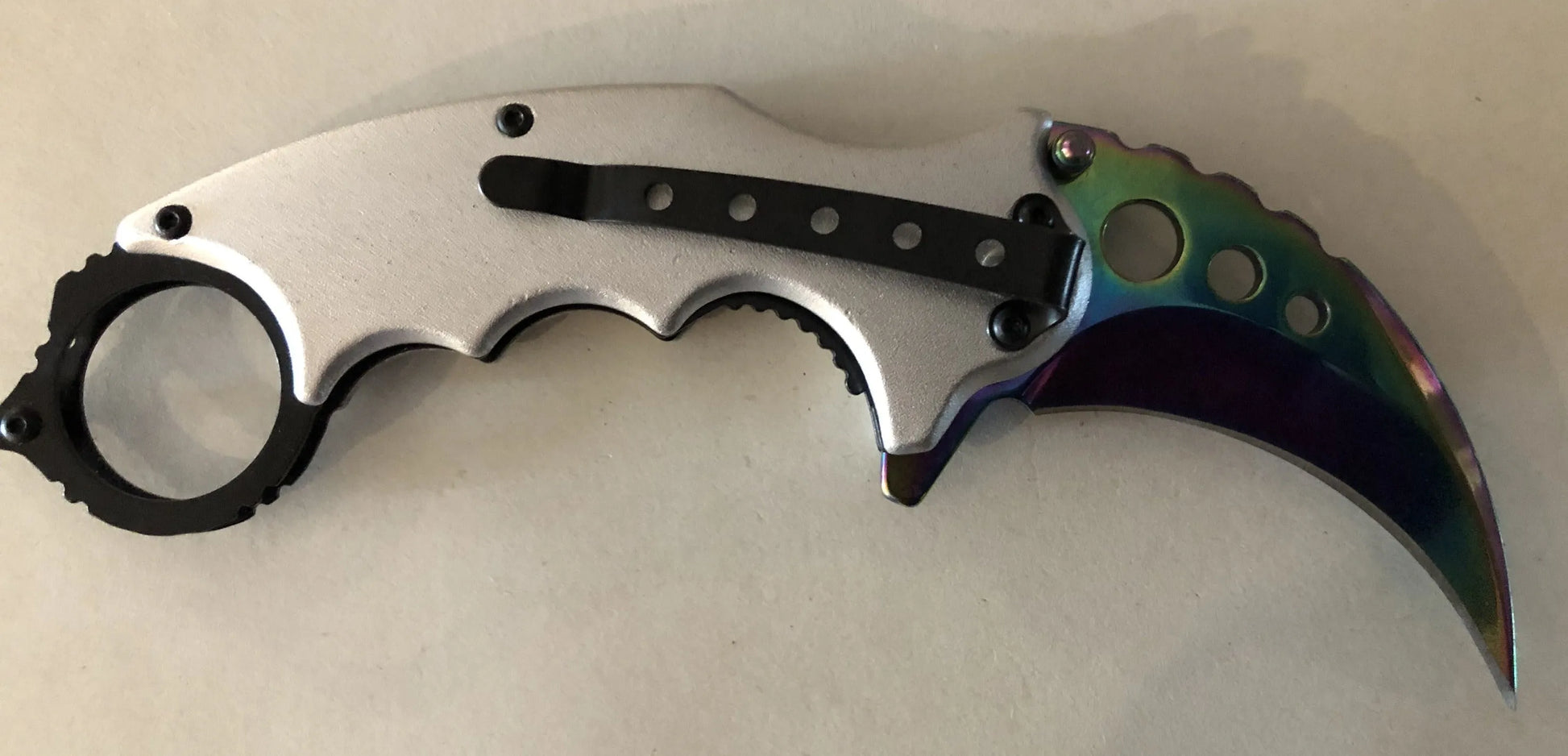 Rainbow Dragon Knife