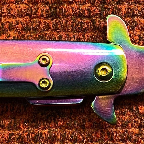 Rainbow Lock Knife