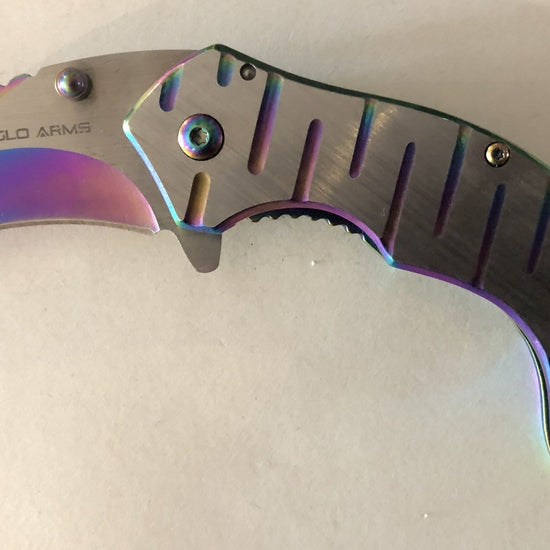Rainbow Lock Knife