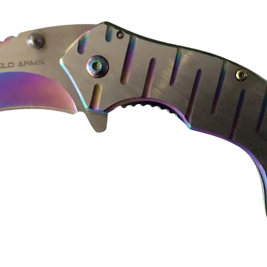 Rainbow Lock Knife