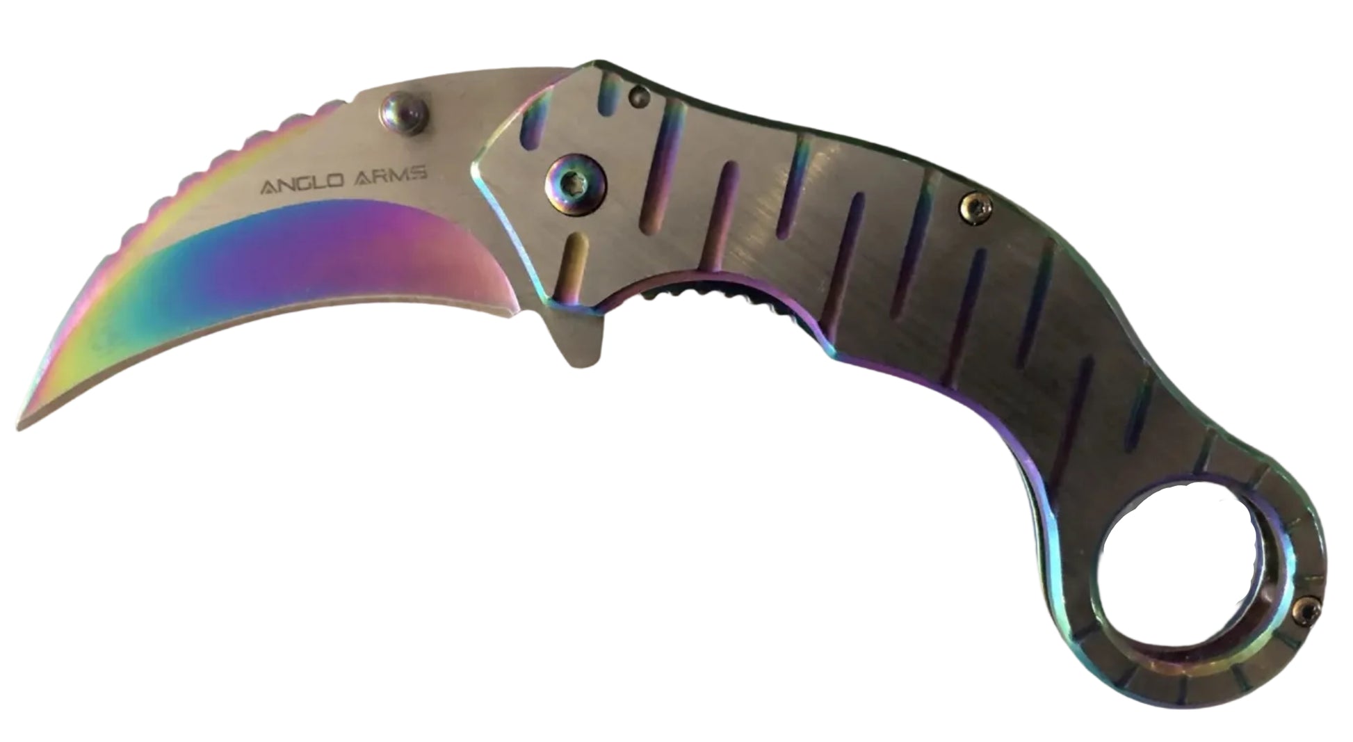 Rainbow Lock Knife