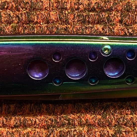 Rainbow Lock Knife