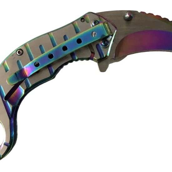 Rainbow Lock Knife