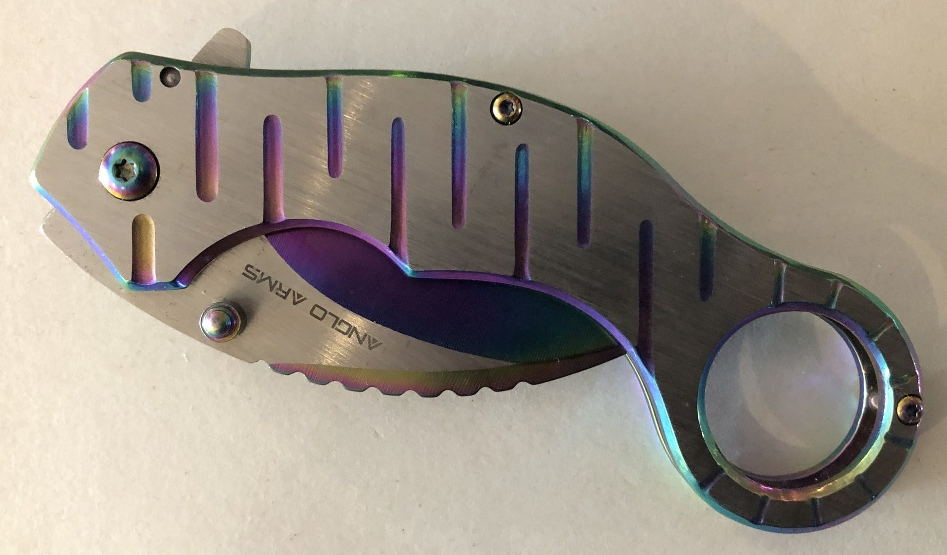 Rainbow Lock Knife