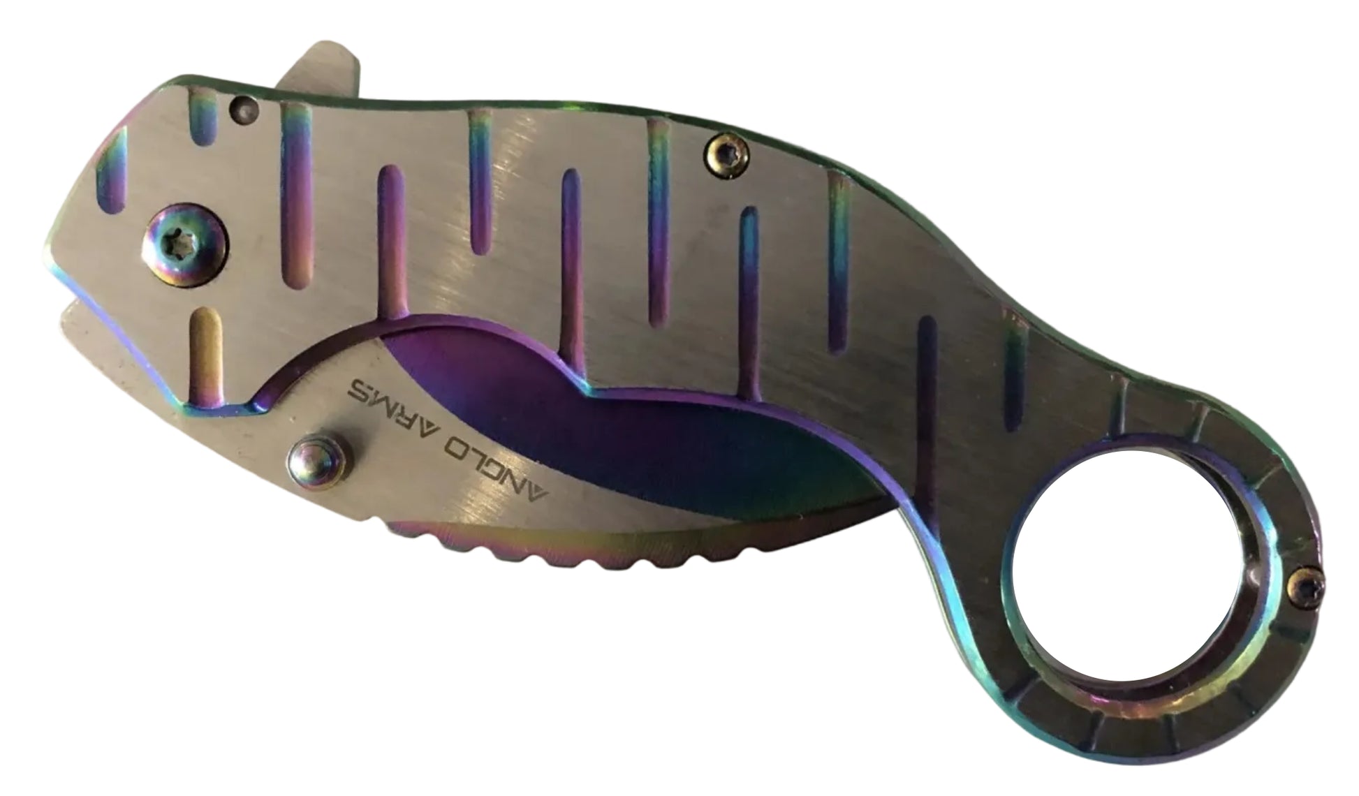 Rainbow Lock Knife