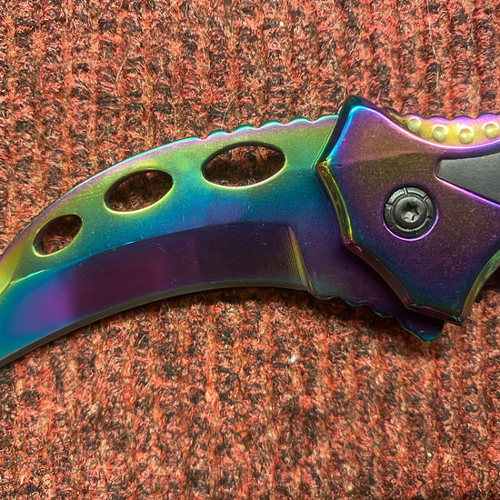 Rainbow Ss Lock Knife