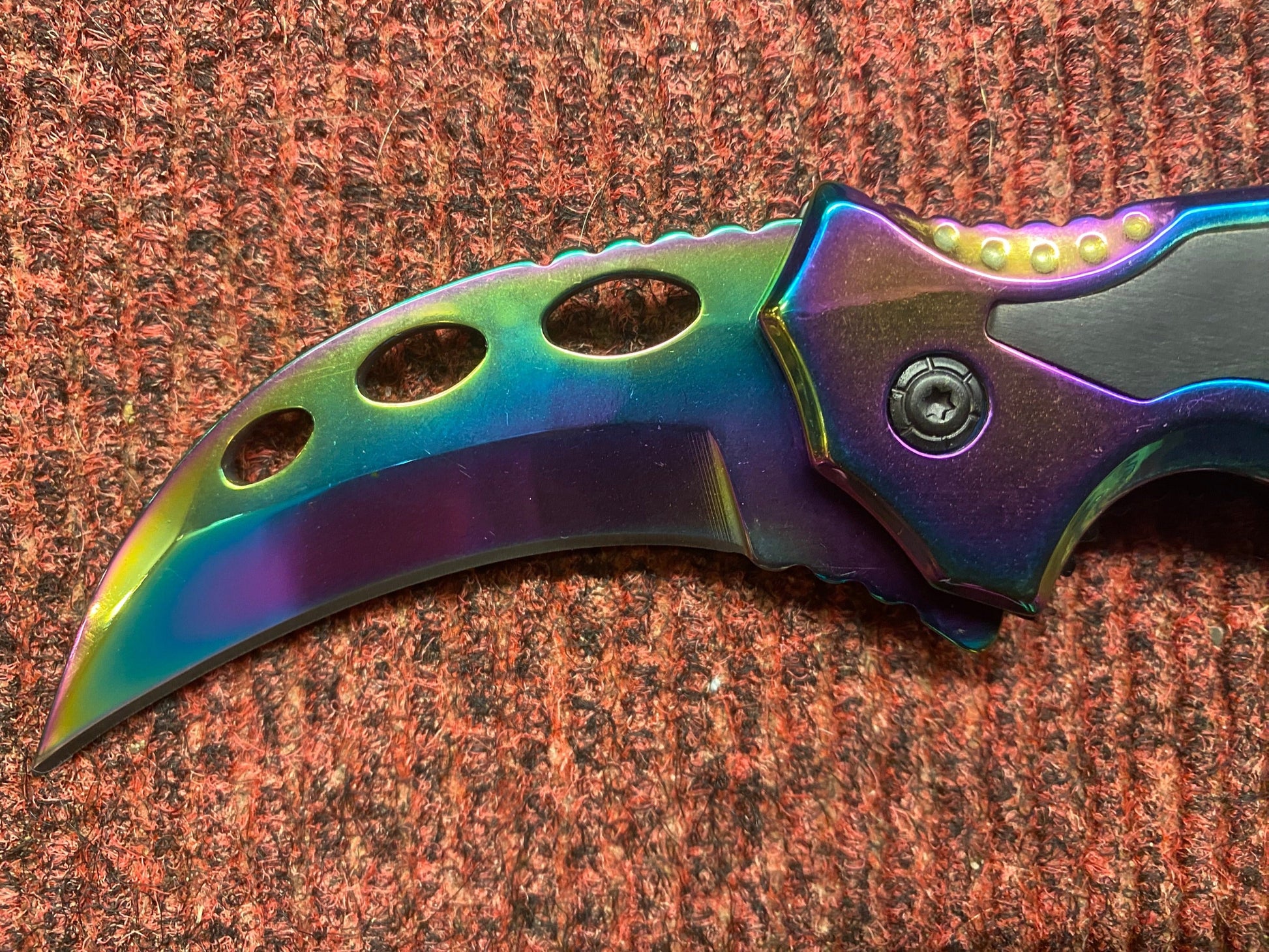 Rainbow Ss Lock Knife
