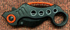 Red & Black K Lock Knife