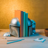 THE MANDALORIAN AND GROGU STAR WARS BOOKENDS