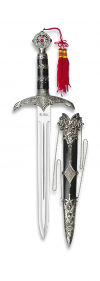 Silver Templar Dagger
