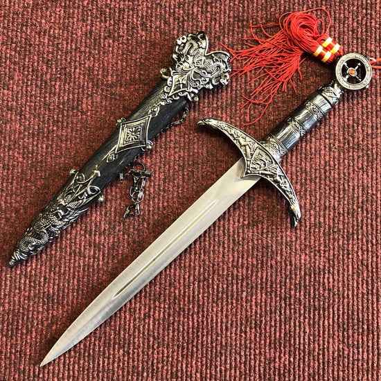 Silver Templar Dagger