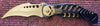 Skull (Gold) Lock Knife