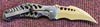 Skull (Gold) Lock Knife
