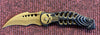 Skull (Gold) Lock Knife