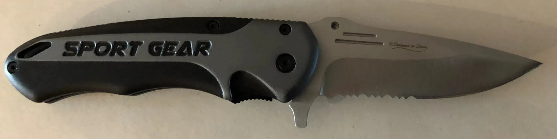 Sports Gear (Black) Lock Knife