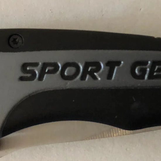 Sports Gear (Black) Lock Knife
