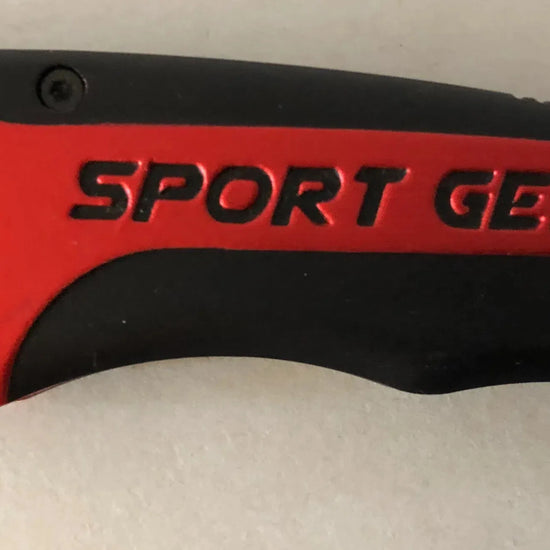 Sports Gear (Red) Lock Knife