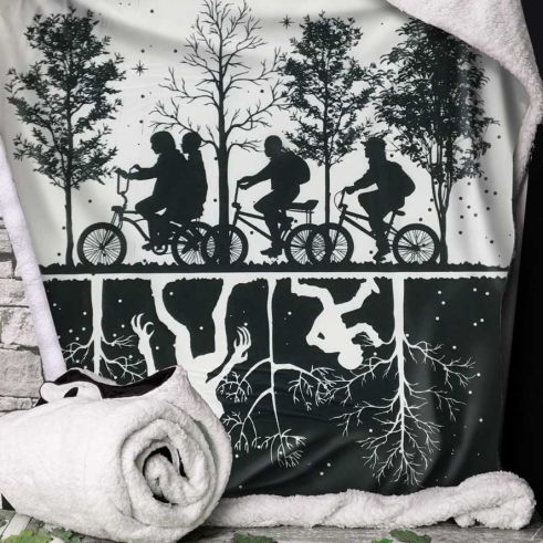 Stranger Things Blanket| Official Licensed โ Ancient Warrior