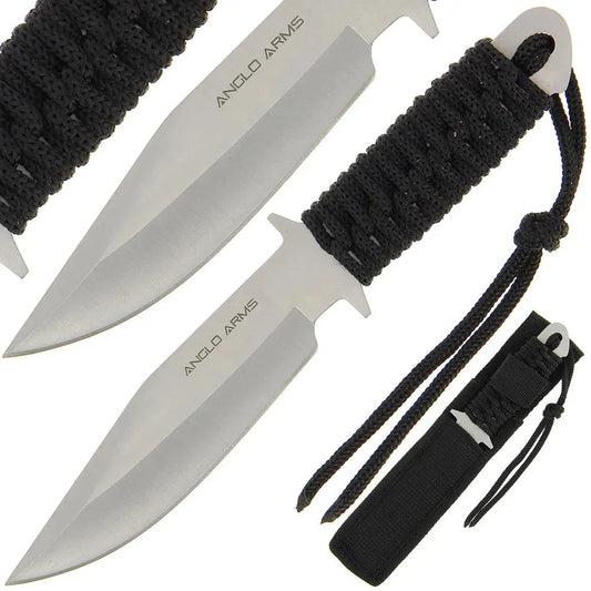 Survival (Black) Fixed Blade Knife