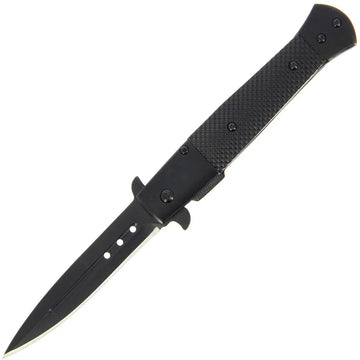 Black Stainless Aluminium Lock Knife