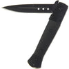 Black Stainless Aluminium Lock Knife