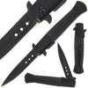 Black Stainless Aluminium Lock Knife
