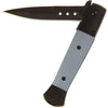 Black Grey Stainless Aluminium Lock Knife