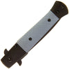 Black Grey Stainless Aluminium Lock Knife