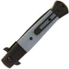 Black Grey Stainless Aluminium Lock Knife