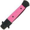 Black Pink Stainless Aluminium Lock Knife