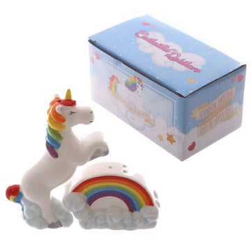 Unicorn on Rainbow (Salt & Pepper) Aw850