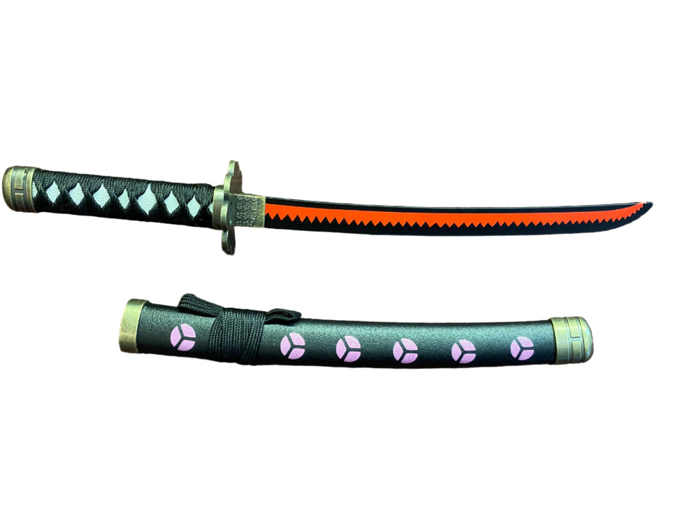 Sword with black sheath