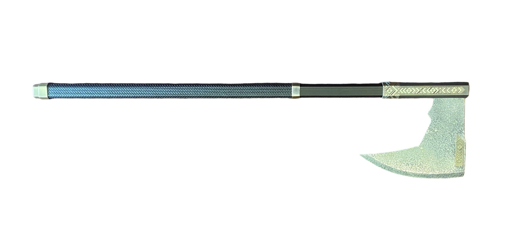 Axes on a textured brown surface