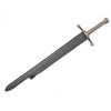 Sword with a gray sheath on a white background
