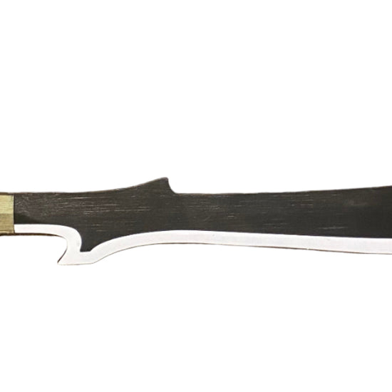 Sword with a red handle on a white background