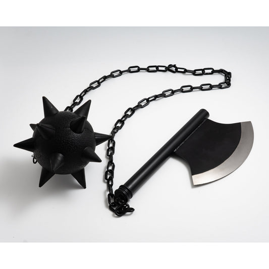Gyomei Himejima Demon Slayer Stone Hashira Axe & Ball Sword