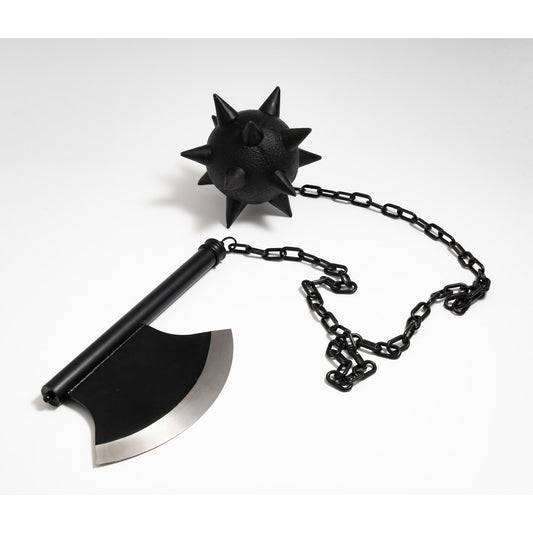 Gyomei Himejima Demon Slayer Stone Hashira Axe & Ball Sword