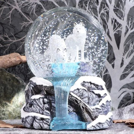 Warriors of Winter Snow Globe - Lisa Parker