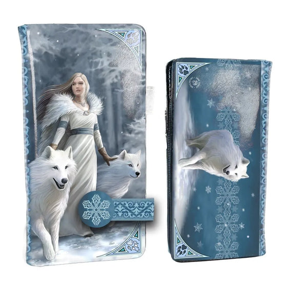 Winter Guardians Embossed Purse - Anne Stokes