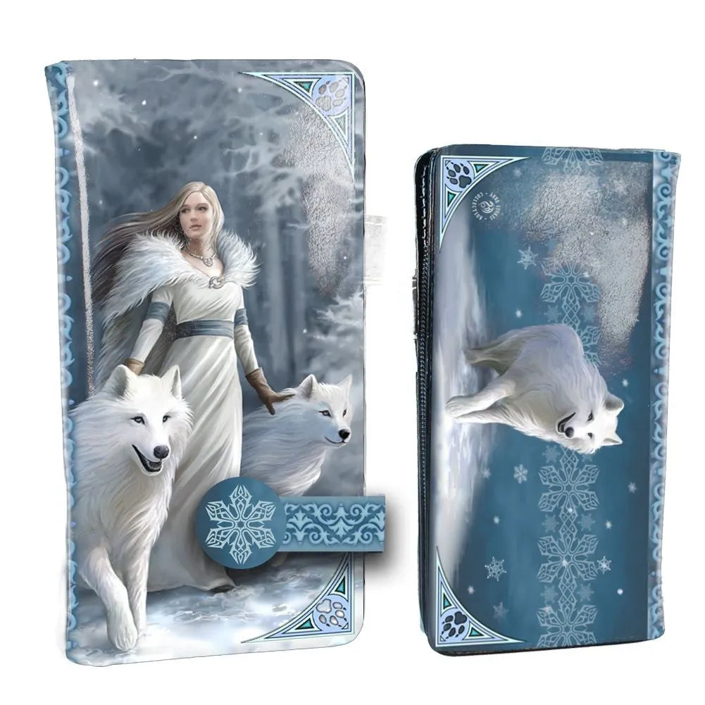 Winter Guardians Embossed Purse - Anne Stokes