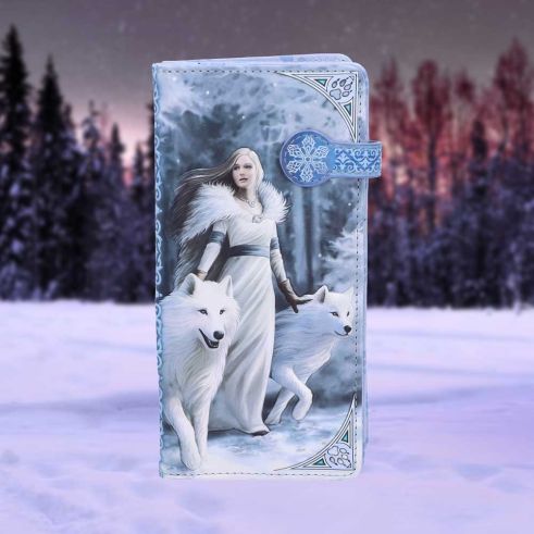 Winter Guardians Embossed Purse - Anne Stokes