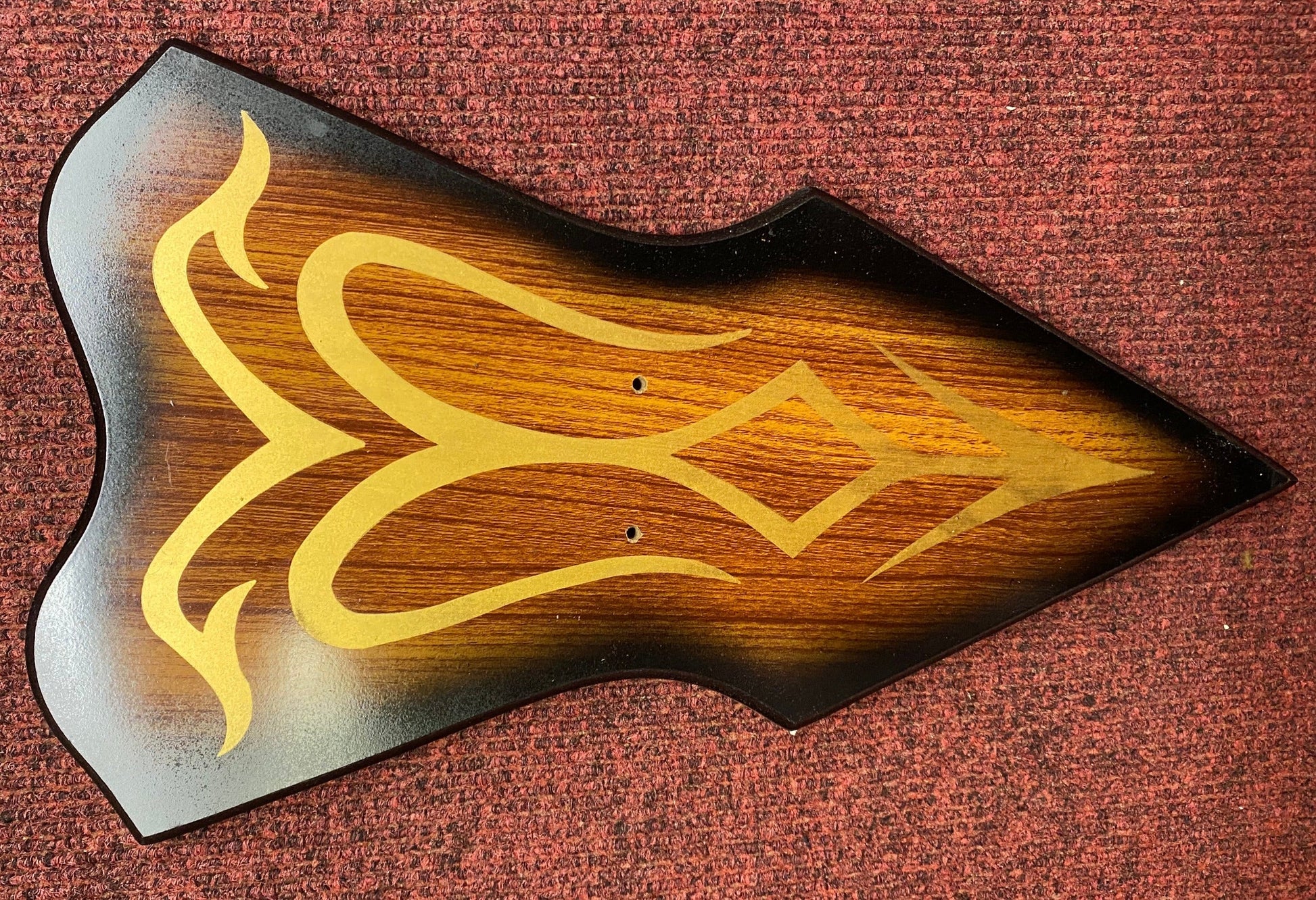 Wizard's Blue (Rings) Plaque Sword