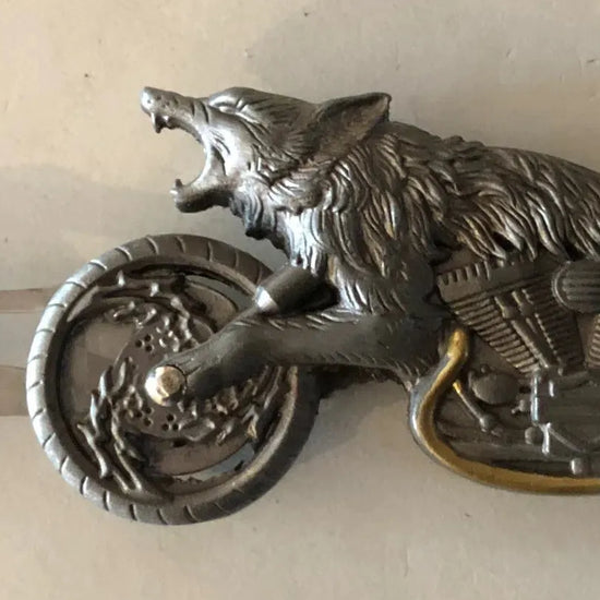 Wolf Biker (Light) Lock Knife